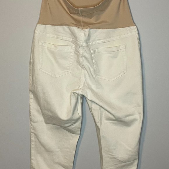 White Maternity Jeans - Picture 2 of 2